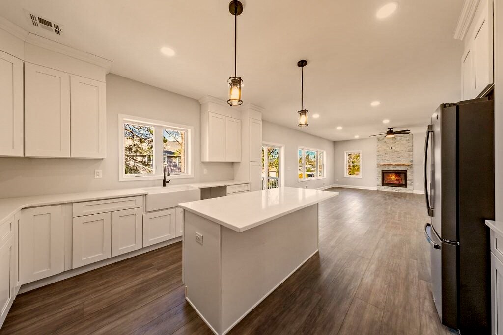 Waterfront custom home interior, Brick Township NJ
