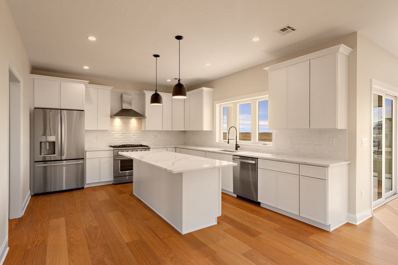 Waterfront custom home interior, Little Egg Harbor NJ