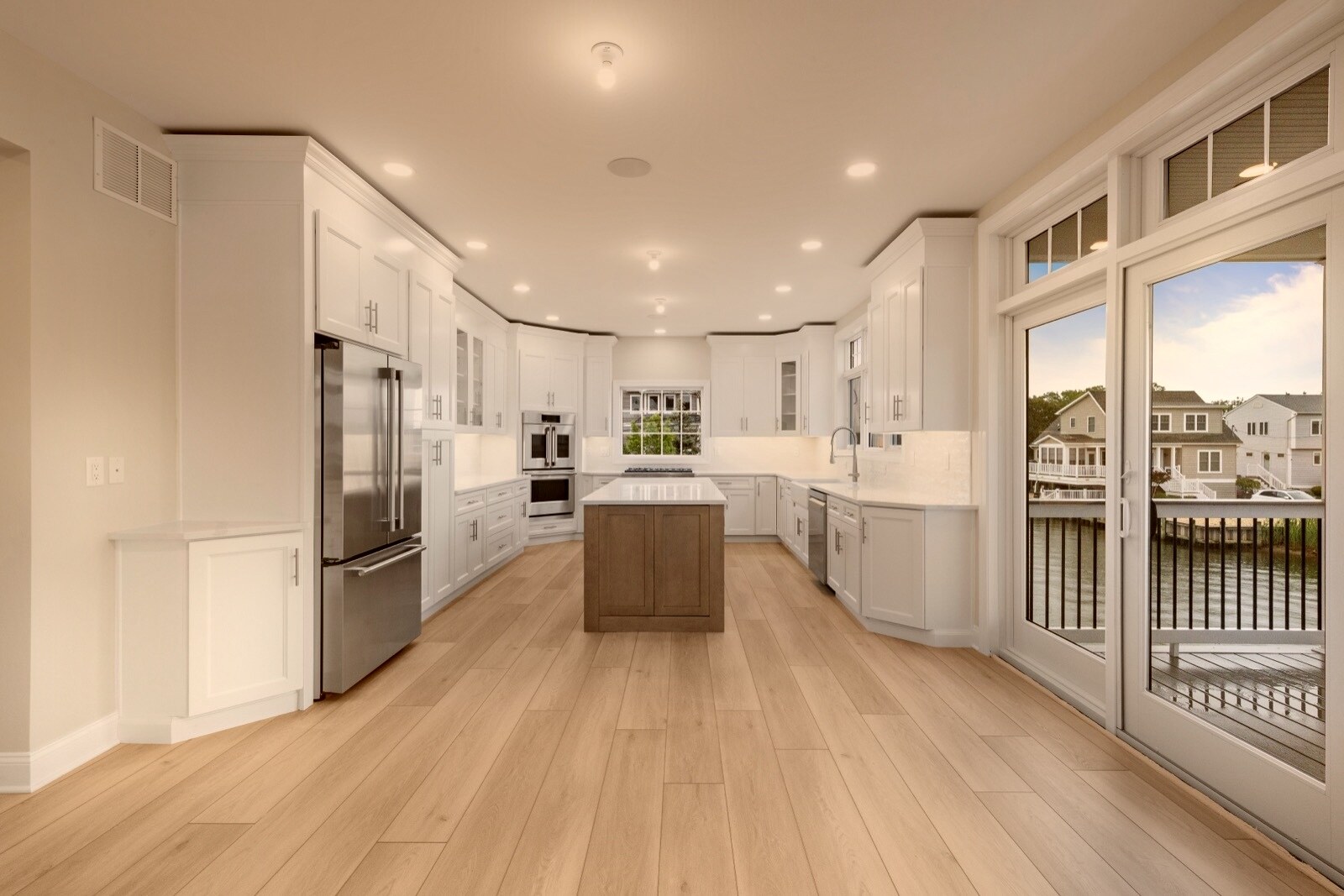 Waterfront custom home interior, Brick Township NJ