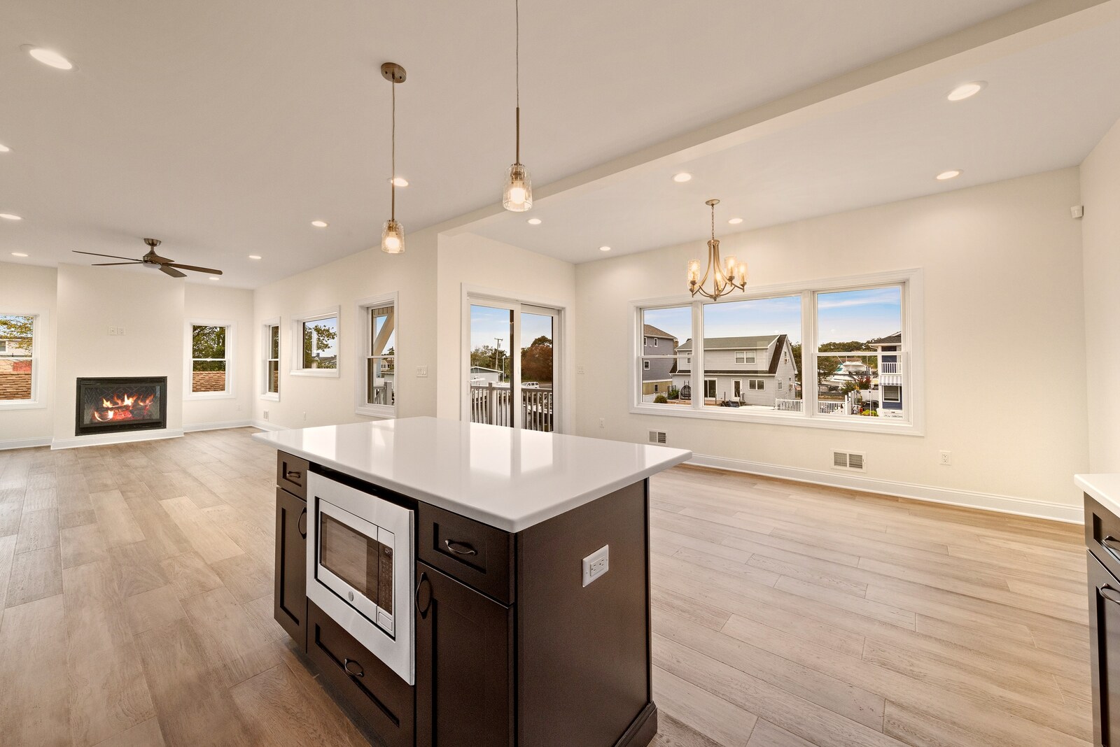 Waterfront custom home interior, Waretown NJ